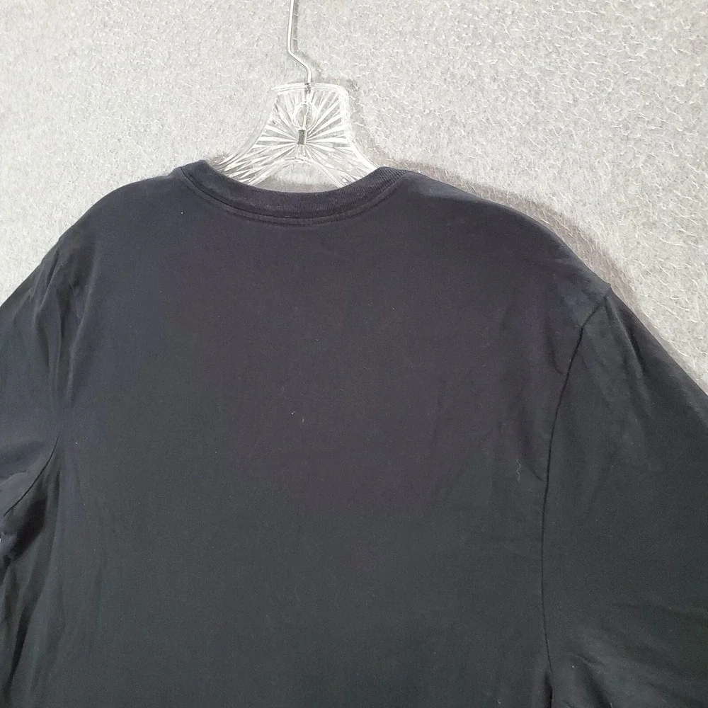 Air Jordan Men Shirt Large‎ Black GFX Logo Lifestyle 23 Crew Neck Short Sleeve